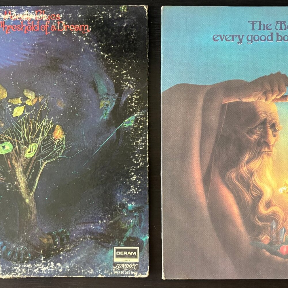 Moody Blues - Every good boy deserves favour - n the threshold of a dream -vinyl